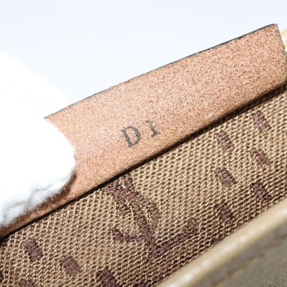 SAINT LAURENT Clutch Bag Canvas PVC Beige Gold Auth BA3959 - Picture 16 of 16